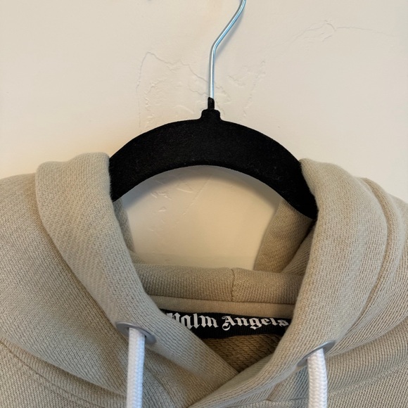 Palm Angels Broken Palm Hoodie Tan - Picture 3 of 5
